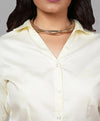 Indoline Satin Dull Shirt