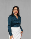 Tantra Signature Cotton Satin Lycra Shirt