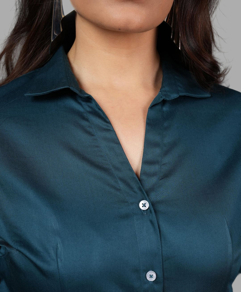 Tantra Signature Cotton Satin Lycra Shirt