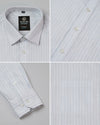 Dobby Stripe Formal Shirt
