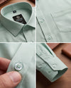 Solid Textured Cotton Shirt