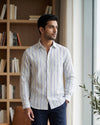 Summer Stripe Cotton Shirt
