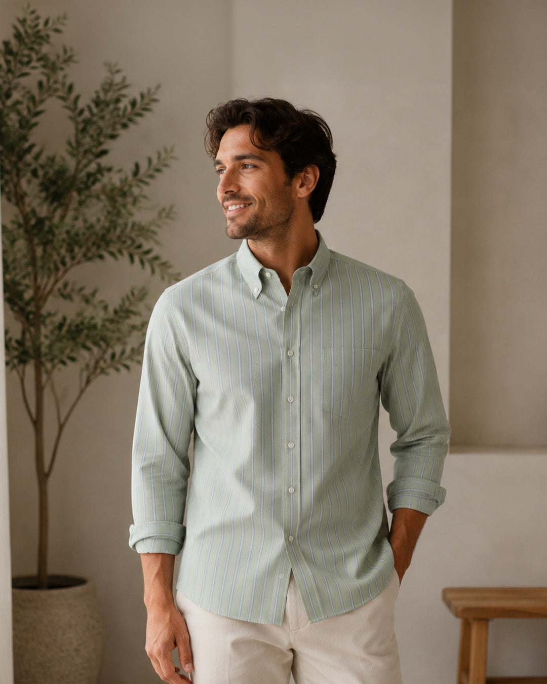 Spring Meadow Cotton Shirt