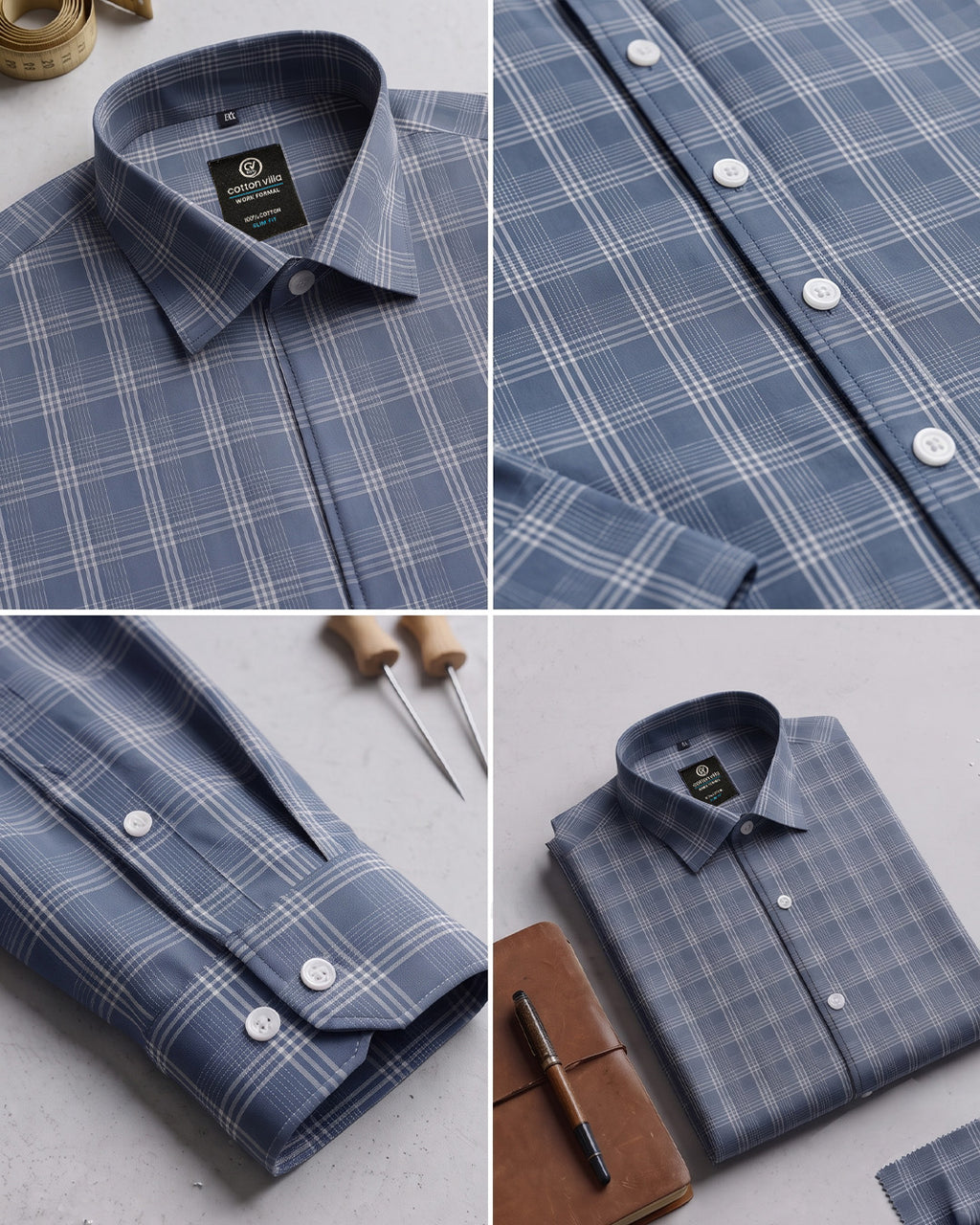 Monochrome Maze 100% Cotton Shirt