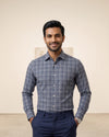Monochrome Maze 100% Cotton Shirt