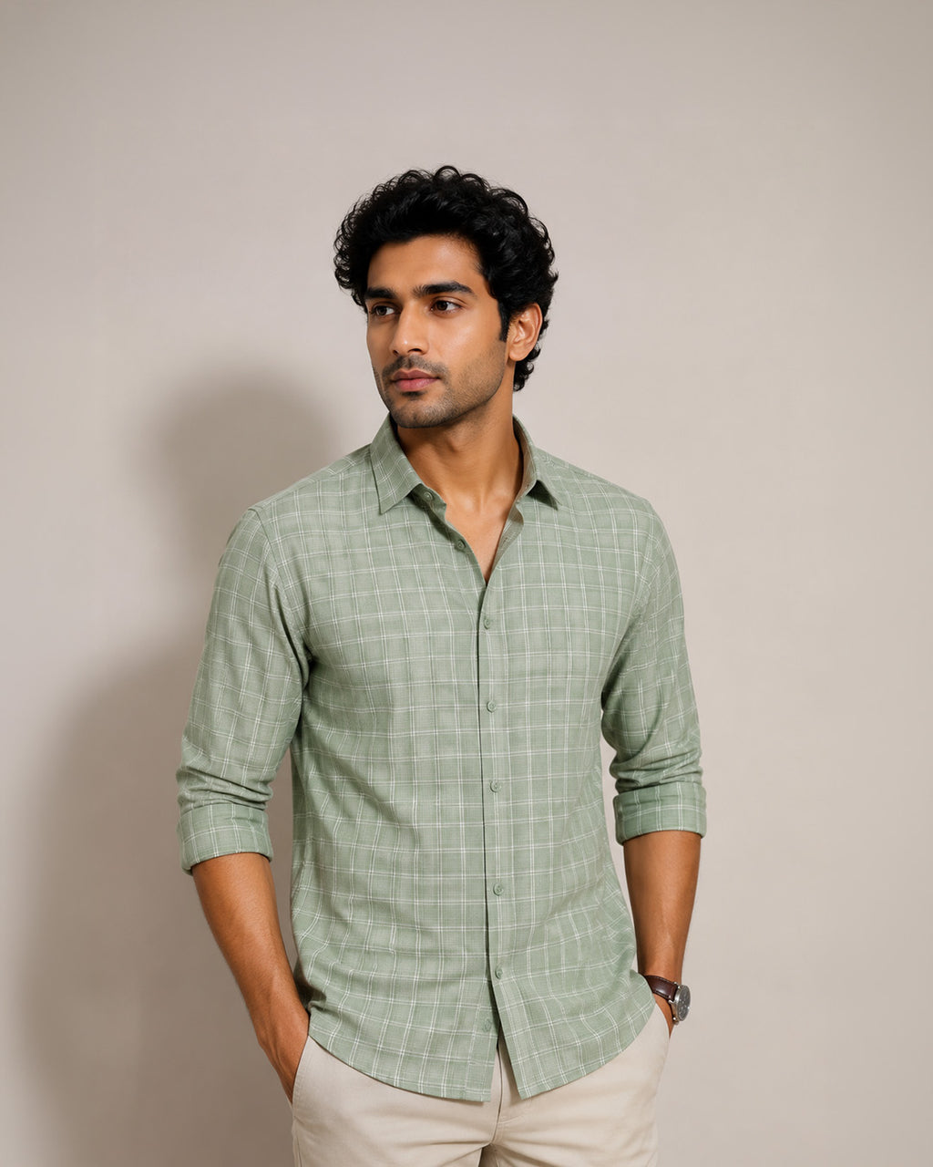 Signature Plaid 100% Cotton Shirt