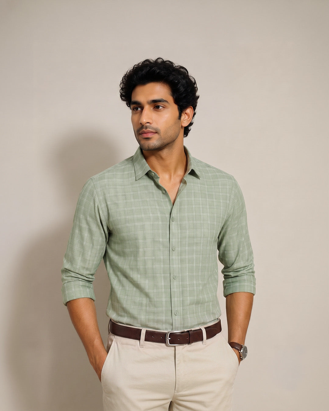 Signature Plaid 100% Cotton Shirt