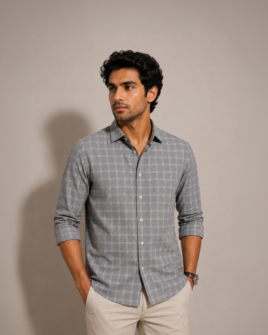 Signature Plaid 100% Cotton Shirt